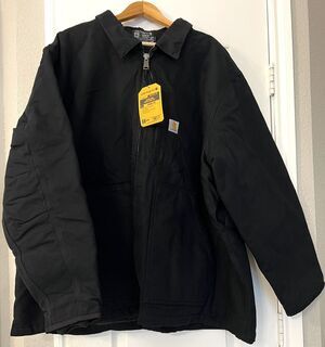 Carhartt Sherpa Lined Washed Duck Coat 104293 4XL Loose Fit *IRREGULAR* NWT